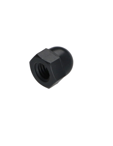 Porca cega Nylon Cinzento RETRATO RAL7016 cinzento antracite M8