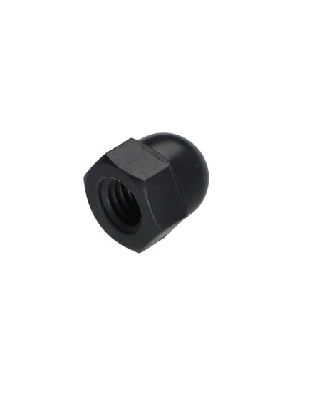 Porca cega Nylon Cinzento RETRATO RAL7016 cinzento antracite M8
