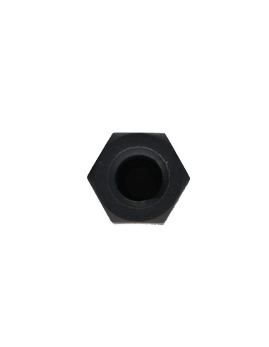 Porca cega Nylon Cinzento RETRATO RAL7016 cinzento antracite M8