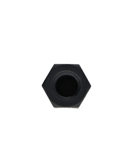 Porca cega Nylon Cinzento RETRATO RAL7016 cinzento antracite M8