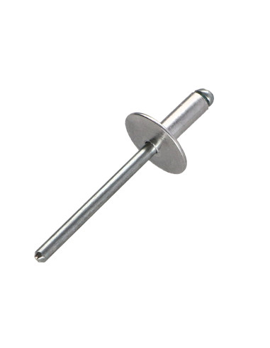 Blindklinknagels Aluminium Staalstaaf 5X16 cabeça larga