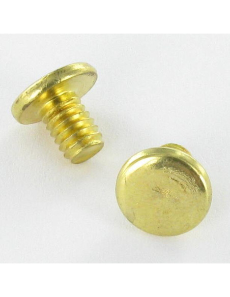 OBTURADOR Aço latonado cabeça plana 4,3X6 TORX T9