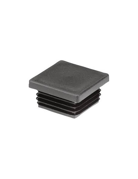 Tampa quadrada 12X12 Espessura da chapa do tubo 1 con 2,5 polietileno preto