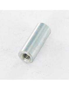 Espaçador cilíndrica fêmea fêmea 7X18 M4/18 Aço zinco branco