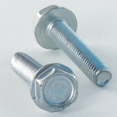 Parafuso autorroscante cabeça hexagonal flange lisa Aço bruto DIN7500D DIN7500D EMB LISSE