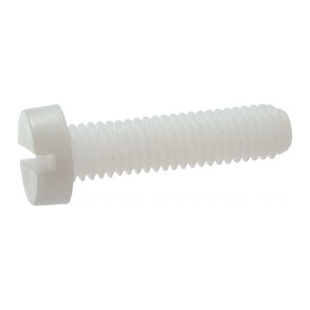 Parafuso de metais metais Nylon cabeça cilíndrica larga sulcada DIN 85 NFE25-128, DIN 85