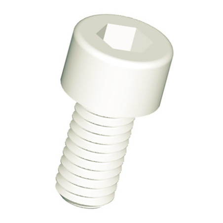 Parafuso de metais Parafuso cabeça oca sextavada Nylon poliamida 6.6 DIN 912 ISO 4762
