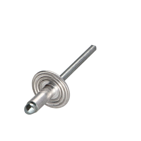 Blindklinknagels Aluminium Staalstaaf cabeça larga DOC 9026